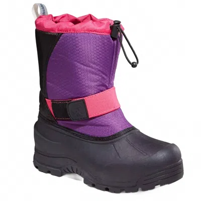 Northside Kids' Girl's Zephyr Waterproof Cold Weather Boot In Purple In Multi