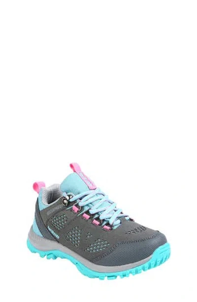Northside Kids' Benton Waterproof Sneaker In Aqua/pink