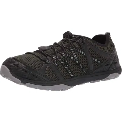 Northside Men's Cedar Rapids All Terrain Athletic Shoes In Dark Olive In Black