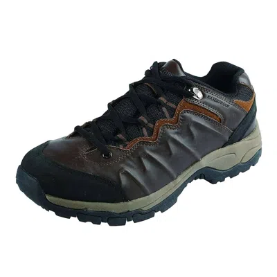 Northside Men's Talus Waterproof Hiking Boots In Dark Brown In Black
