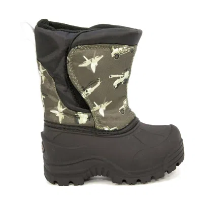 Northside Kids' Toddler's Snoqualmie Cold Snow Boot In Dark Olive In Multi