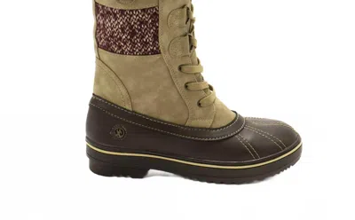 Northside Women's Bishop Mid Calf Winter Boots In Tan In Green