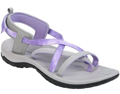 Northside Women's Covina Sandal In Grey/lilac In Blue