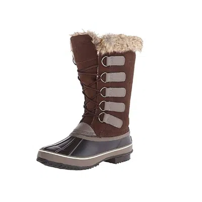 Northside Women's Kathmandu Snow Boot In Dark Brown