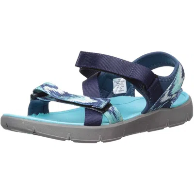 Northside Women's Kenya Open Toe Water Resistant Strap Sandals In Navy In Multi