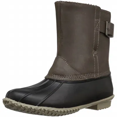 Northside Women's Nakoa Waterproof Slip-on Duck Boot In Stone In Brown
