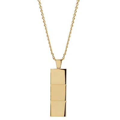 Northskull Men's Layers Necklace In Gold