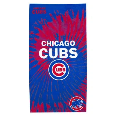 Northwest Abigayil Mlb Cubs Pyschedelic Beach Towel