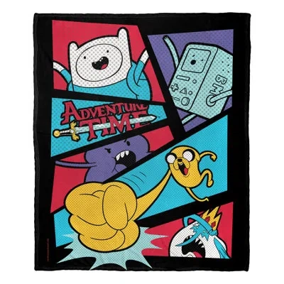 Northwest Adventure Time Adventure Comic Throw In Multicolor