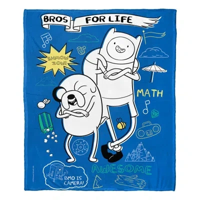 Northwest Adventure Time Bros For Life Throw In Multicolor