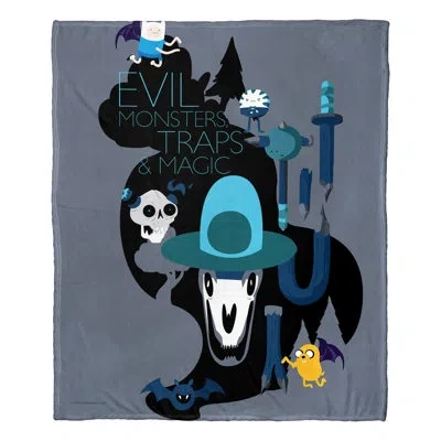 Northwest Adventure Time Monsters Traps And Magic Throw In Multicolor