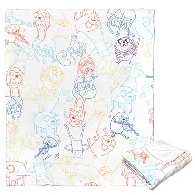Northwest Adventure Time Rainbow Finn And Jake Throw In Multi