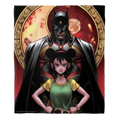 Northwest Batman Lone Bat And Cub Throw In Multi;multi