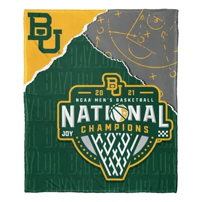 Northwest Baylor Bears 2021 National Men's Basketball Champions Silk Touch Throw In Multi