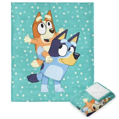 Northwest Bluey Big Play Silk Touch Throw Blanket, Ultra-soft Character Throw, Cozy Plush Tv Blanket, 50x60 In