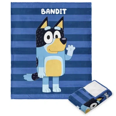Northwest Bluey Roll Call Silk Touch Throw Blanket, Ultra-soft Bluey Bedding, Plush Character Throw, 50×60 Inc