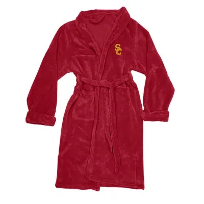 Northwest Boy / Man+ Mid-calf Bathrobe With Pockets In Red