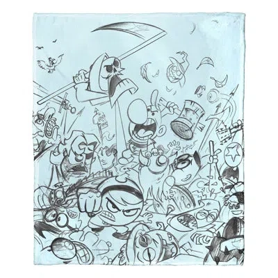 Northwest Cartoon Network's Billy And Mandy Grim And Gang Throw In Multicolor