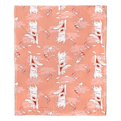 Northwest Cartoon Network's Cow And Chicken Cow And Chicken Repeat Throw In Multicolor