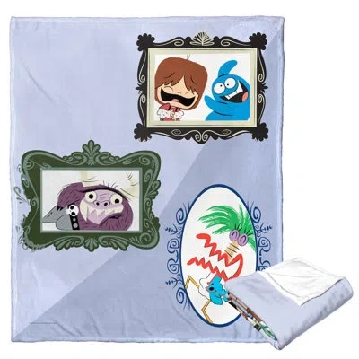 Northwest Cartoon Network's Foster's Home For Imaginary Friends Silk Touch Throw Framed In White