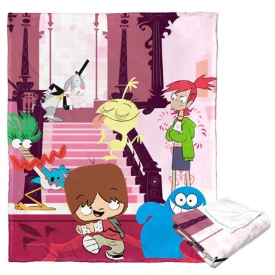 Northwest Cartoon Network's Foster's Home For Imaginary Friends Silk Touch Throw No Running In The Halls In White