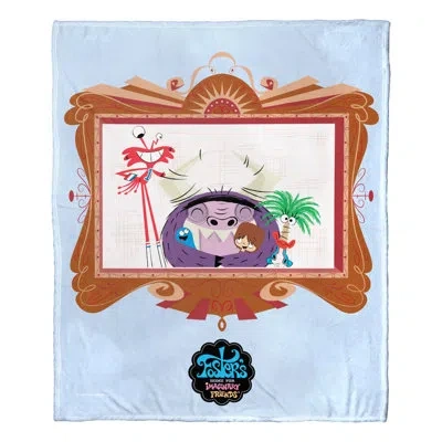 Northwest Cartoon Network's Foster's Home For Imaginary Friends Silk Touch Throw Picture Perfect In White