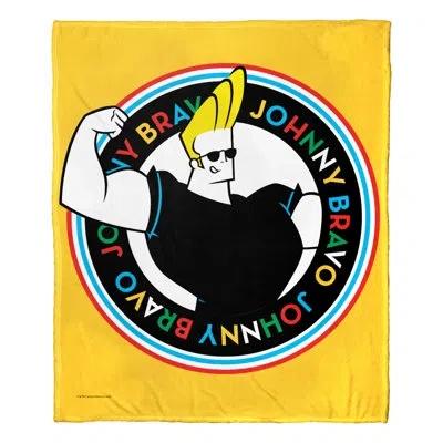 Northwest Cartoon Network's Johnny Bravo Silk Touch Throw Johnny Bravo In White