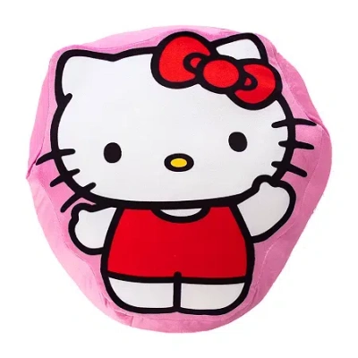Northwest Cloud Hello Kitty Throw Pillow In Pink