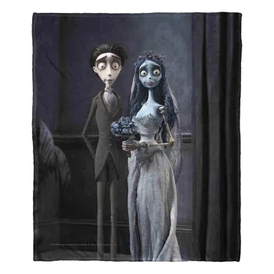 Northwest Corpse Bride Silk Touch Throw Marriage Portrait In Multi