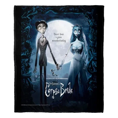 Northwest Corpse Bride Silk Touch Throw Movie Poster In Multi