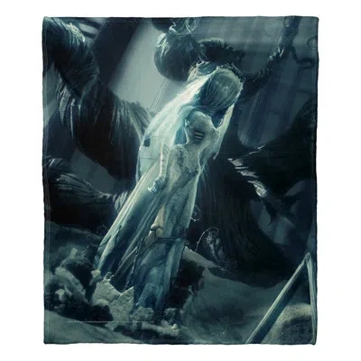Northwest Corpse Bride Silk Touch Throw Risen From The Grave In Multi