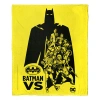 Northwest Dc Comics Batman Silk Touch Throw Batman Versus In Multi