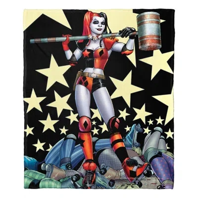 Northwest Dc Comics Batman Silk Touch Throw Champion Harley In Multi
