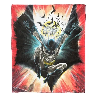 Northwest Dc Comics Batman Silk Touch Throw Illustrative Batman In Multi