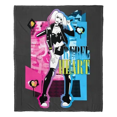 Northwest Dc Comics Batman Silk Touch Throw Rebel Heart In Multi