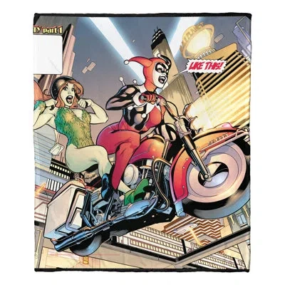 Northwest Dc Comics Batman Silk Touch Throw Wild Ride In Multi