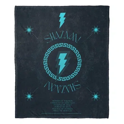 Northwest Dc Shazam Green Glow Throw In Multi