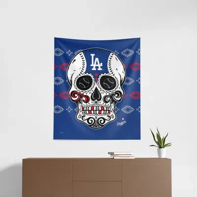 Northwest Dodgers Candy Skull Wall Décor In Blue