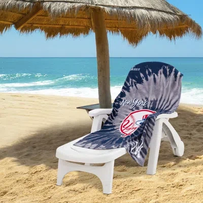 Northwest Dorby Mlb Yankees Pyschedelic Beach Towel