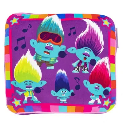 Northwest Dreamworks Trolls 3 Feel The Music Super Soft Travel Cloud Pillow, Supportive, 15 Inches In Multi