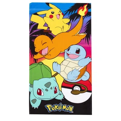 Northwest Edword Sunset Pokemon Beach Towel