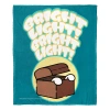 Northwest Gremlins Silk Touch Throw Bright Light In White