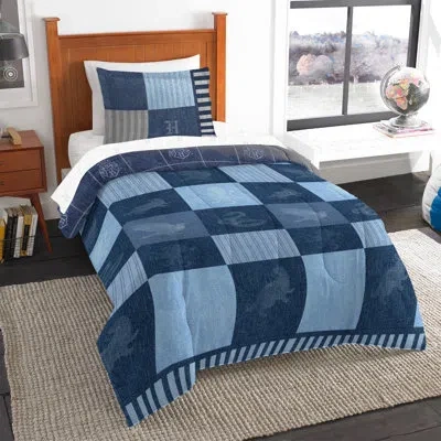 Northwest Harry Potter True Blue Hogwarts 4 Piece Twin Bed In A Bag