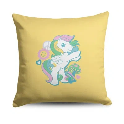 Northwest Hasbro My Little Pony Retro Starshine Throw Pillow In Yellow