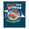 Northwest Hasbro Potato Head Throw In Multicolor