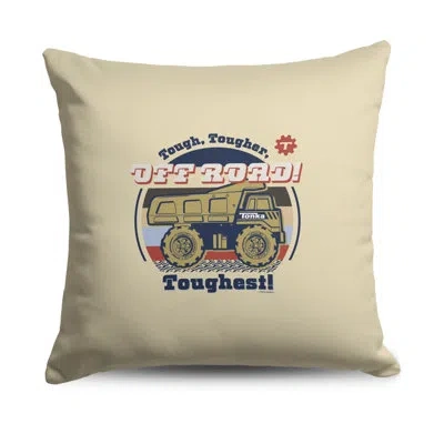 Northwest Hasbro Tonka Tougher Toughest Throw Pillow 18 X 18 Inches In Neutral