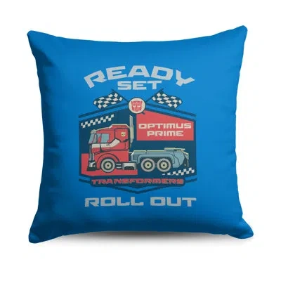 Northwest Hasbro Transformers Ready Set Rollout Throw Pillow In Multicolor