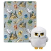 Northwest Hedwig Magic Throw In Gray;yellow