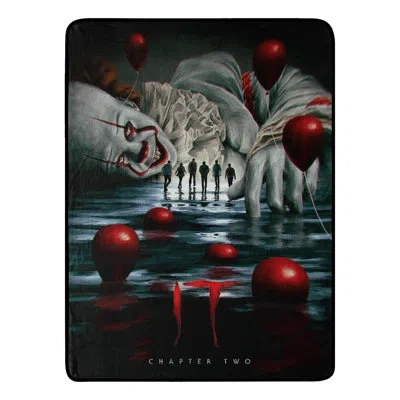 Northwest It 2 Pennywise Hallucination Micro Raschel Throw