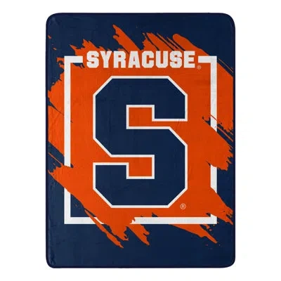 Northwest Korbinian Ncaa Dimensional Syracuse Micro Raschel Polyester Throw In Multi;multi